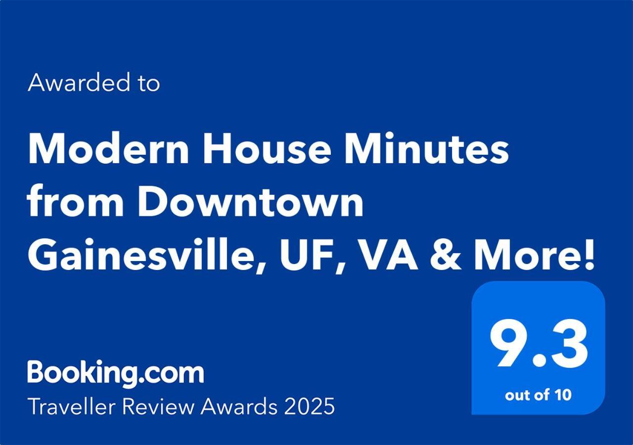 Modern House Minutes From Downtown Gainesville, Uf, Va & More! Exterior foto